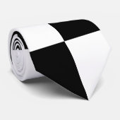 モータースポーツのChequeredチェック模様の旗 ネクタイ (ロール)