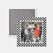 モータースポーツテーマ（写真あり） マグネット (正面/裏面)