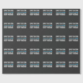 モータースポーツレーサーを運転するダートトラックレースカー ラッピングペーパー (フラット)