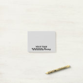 モータースポーツレーシングチーム ポストイット (デスク上)