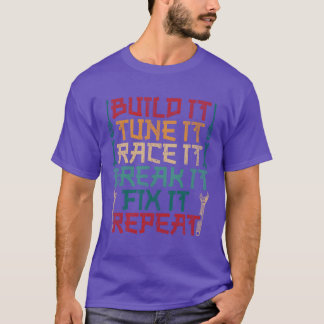 モータースポーツ カーライフ 自動車 ファミリー Tシャツ