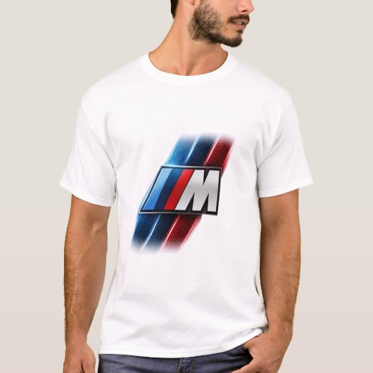 モータースポーツ レース ストライプ Tシャツ (正面)