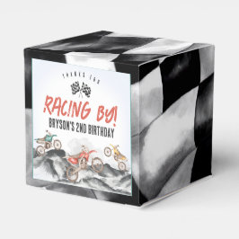 モーターダートバイクアドベンチャーアウトドアバースデーパーティー フェイバーボックス