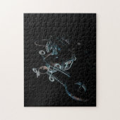 モーターバイクのパズル ジグソーパズル (縦)