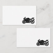 モーターバイクの運転者のライダー配達急使のメッセンジャー 名刺 (正面/裏面)