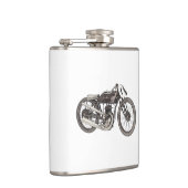 モーターバイクを競争させるヴィンテージ1926年のGarelli フラスク (右)