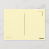 モーターバイクダートバイクバイク詳細ライトホイール ポストカード (裏面)