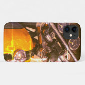 モーターバイクバイクもしくは自転車に乗る人ライダーiPhone 11ケース Case-Mate iPhoneケース (裏面(横))