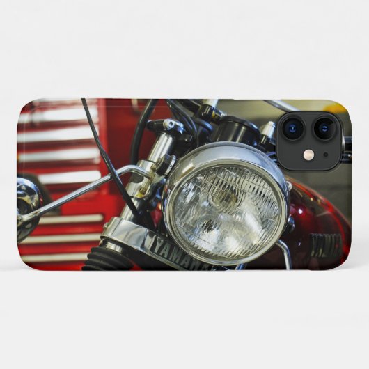モーターバイクバイクもしくは自転車に乗る人ライダーiPhone 11ケース Case-Mate iPhoneケース (裏面(横))