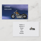 モーターバイク 名刺 (正面/裏面)