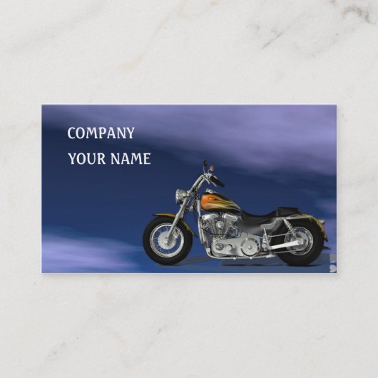 モーターバイク 名刺 (正面)