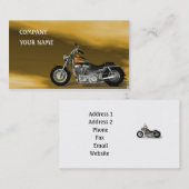 モーターバイク 名刺 (正面/裏面)