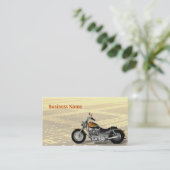 モーターバイク 名刺 (スタンド正面)