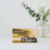 モーターバイク 名刺 (スタンド正面)