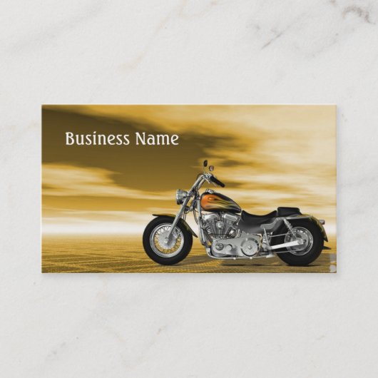 モーターバイク 名刺 (正面)