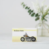 モーターバイク 名刺 (スタンド正面)