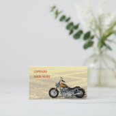 モーターバイク 名刺 (スタンド正面)