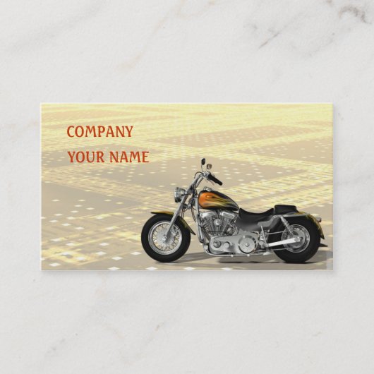 モーターバイク 名刺 (正面)