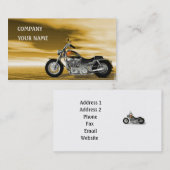 モーターバイク 名刺 (正面/裏面)