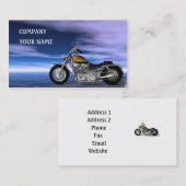 モーターバイク 名刺 (正面/裏面)