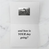 モーターバイク(FUNNY/FAKE)の事故かカスタマイズ可能な文字 カード (内部)