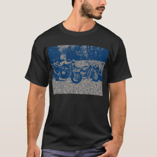 モーターバイクOldschool Tシャツ