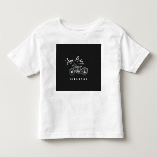 モーターバイクTシャツ トドラーTシャツ (正面)