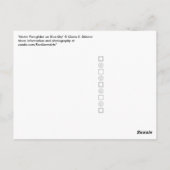 モーターパラグライダーonブルースカイ葉書 ポストカード (裏面)