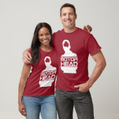 モーターヘッド白いロゴ Tシャツ (ユニセックス)