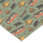 モーターホームキャンプアドベンチャパターン テーブルクロス (アングル)