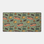 モーターホームキャンプアドベンチャパターン デスクマット (正面)