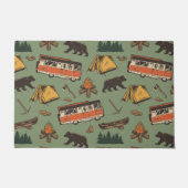 モーターホームキャンプアドベンチャパターン ドアマット (正面)