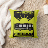 モーターホームキャンプRV自由 クッション (ブランケット)