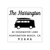 モーターホームサーフボードファミリー名差出人住所 ラバースタンプ (インプリント)