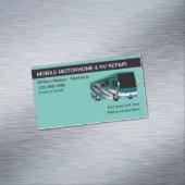 モーターホームズレクリエーション旅行 マグネット名刺 (インサイチュ)