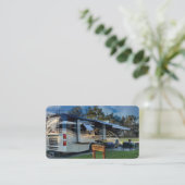 モーターホーム名パーソナライズされた刺 名刺 (スタンド正面)