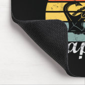 モーターボートがキャプテンセイルポントゥーンボアチンにディブ マウスパッド (コーナー)