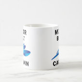 モーターボート船長 コーヒーマグカップ (中央)