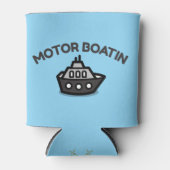 モーターボート | 皮肉おもしろい的な湖の生活 缶クーラー (正面)