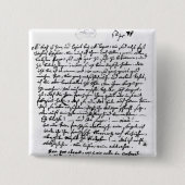 モーツァルトからの彼の父への手紙、4月5日 缶バッジ (正面)