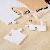 モーツァルトのバイオリン ジグソーパズル (側面)