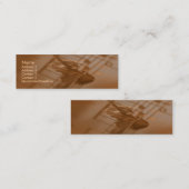 モーツァルトの名刺 スキニー名刺 (正面/裏面)