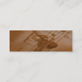 モーツァルトの名刺 スキニー名刺 (裏面)