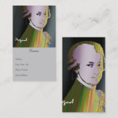 モーツァルトの名刺 名刺 (正面/裏面)