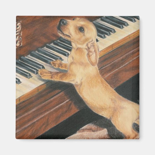 モーツァルトの弟子 マグネット (正面)