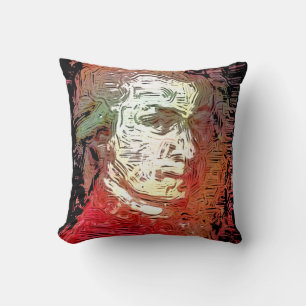 モーツァルトの絵画の枕 クッション