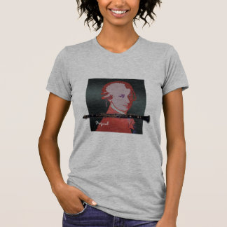 モーツァルトまたはクラリネットのTシャツ Tシャツ
