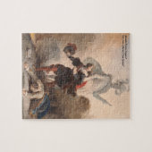 モーツァルトドンジョバンニオペラヴィンテージイラストレーション ジグソーパズル (横)