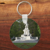 モーツァルト像 キーホルダー (正面)