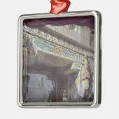 モーツァルト著「魔法のフルート」のための舞台装置 メタルオーナメント (左)